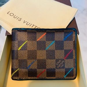 Louis Vuitton Multiple Damier Ebene Wallet